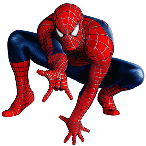 QWEASZER Clásico Increíble Traje De Spider-Man Traje De Spiderman Cosplay Zentai Disfraz Halloween Disfraces Fiesta De Disfraces De Disfraces De Halloween,Amazing SpiderMan-110～120cm