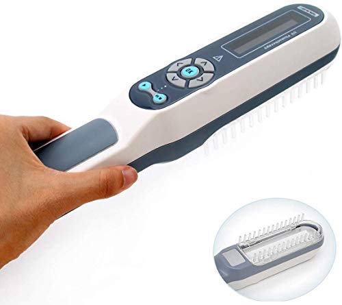 Qwhone De Mano fototerapia UVB Fototerapia en el hogar de la lámpara Fluorescente con Pantalla LCD de Control Temporizador Digital con los anteojos