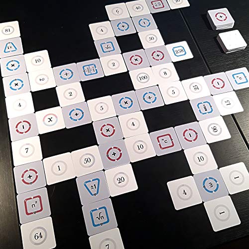 Radical-X - Juego de cartas matemáticas y juego de mesa de reflexión (regalo inteligente, recurso pedagógico, mantenimiento rendimiento)