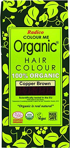 Radico - Tinte vegetal orgánico para el cabello - Castaño Cobrizo