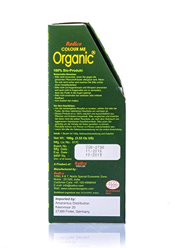 Radico - Tinte vegetal orgánico para el cabello - Rubio
