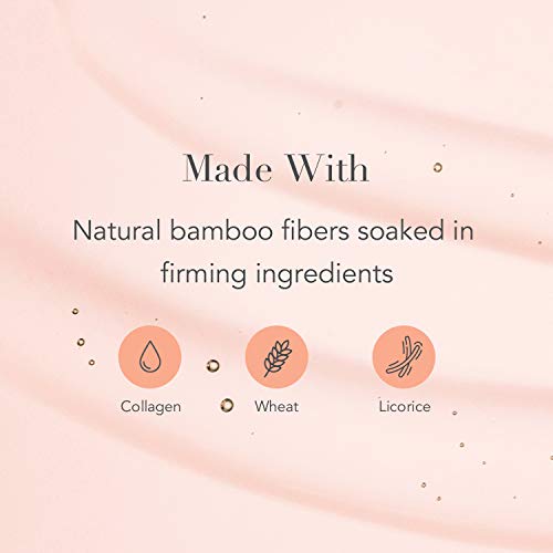 Rael Youth Island Máscara facial con colágeno (5 hojas): mascarilla reafirmante y lifting para pieles finas, arrugas y envejecimiento. Lo mejor para la piel con signos de envejecimiento prematuro.