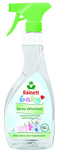 Rainett - Quitamanchas para bebé, ecológico e hipoalergénico, lote de 2