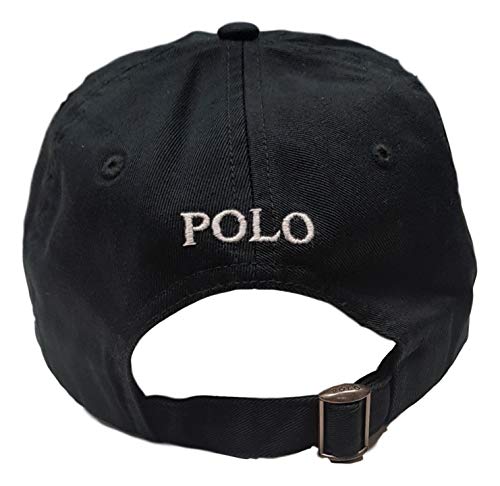 Ralph Lauren - Gorra deportiva clásica para hombre, color negro