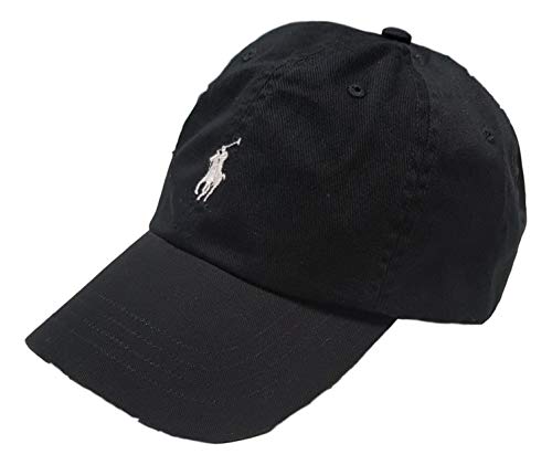 Ralph Lauren - Gorra deportiva clásica para hombre, color negro