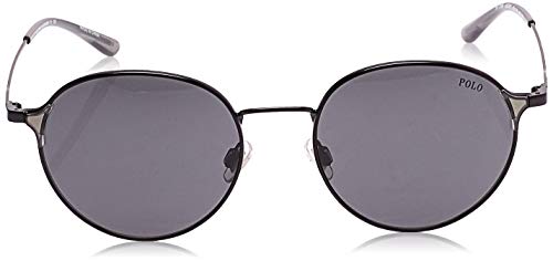 Ralph Lauren POLO 0PH3109 Gafas de sol, Demi Shiny Black, 53 para Mujer