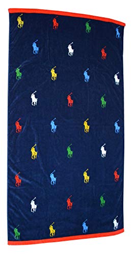 Ralph Lauren - Toalla de playa, color azul marino