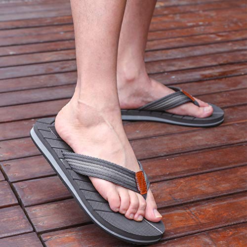 Ranberone Hombres Moda Chanclas Sandalias Ligeras Zapatillas de Playa Antideslizantes Casuales Zapatos para Caminar