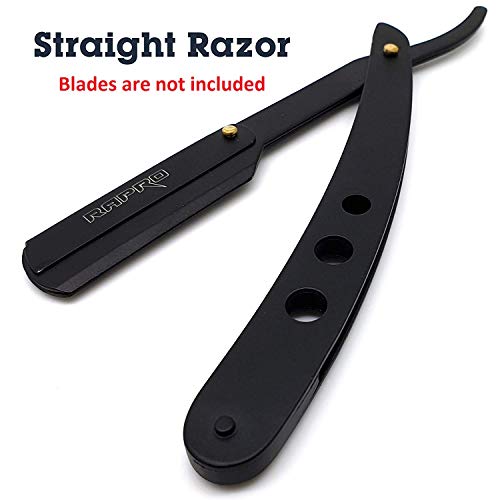 RAPRO RP-SS-01 - Tijeras profesionales para peluquería incluye tijeras de peluquería, tijeras de entresacar, maquinilla de afeitar con peine para el pelo y estuche tijeras