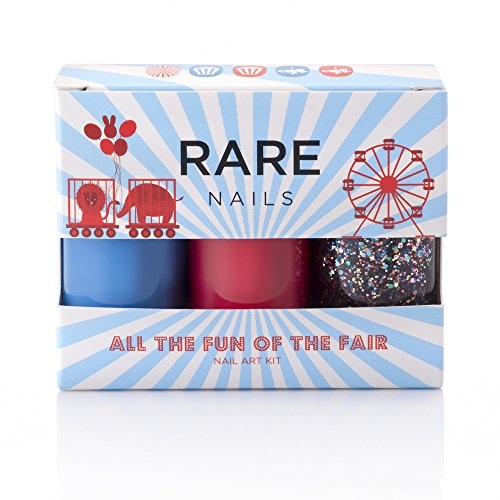 Rare Trio esmalte de uñas Art Kit, la diversión de la Feria