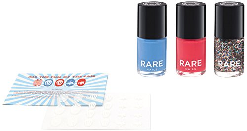 Rare Trio esmalte de uñas Art Kit, la diversión de la Feria