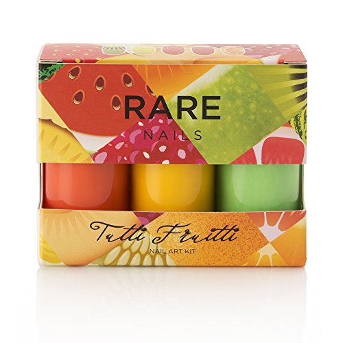 Rare Trio esmalte de uñas Art Kit, Tutti Frutti