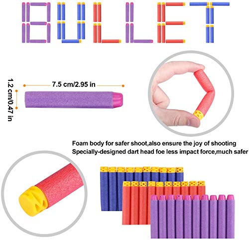 RATEL Kit de Chaleco Táctico para Niños, 37pcs Traje de chaqueta para N-Strike Elite Series con 30 piezas de espuma Dardos + 2 Quick Reload Clips + 1 Gafas protectoras + 1 Máscara + 2 muñequera