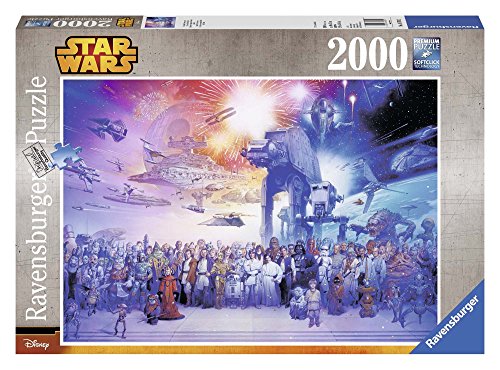 Ravensburger Star Wars - Jigsaw Puzzle, Premium Puzzle con tecnología Softclick, 2000 piezas, para adultos (16701 2)