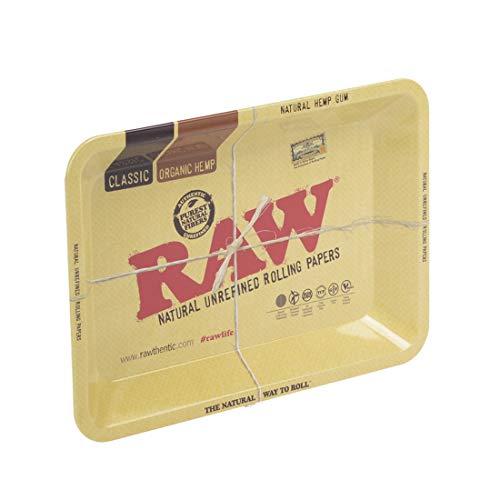 Raw - Bandeja para Liar Pequeña 27,94cm x 17,78cm Individual - Diseño 1