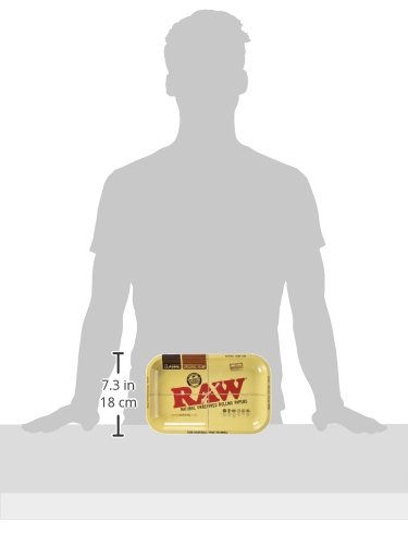 Raw - Bandeja para Liar Pequeña 27,94cm x 17,78cm Individual - Diseño 1