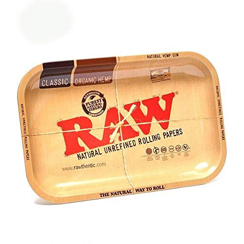 Raw - Bandeja para Liar Pequeña 27,94cm x 17,78cm Individual - Diseño 1