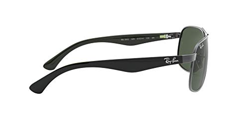 Ray-Ban Rb3502 Gafas de sol, Matte Gunmetal, 61 para Hombre