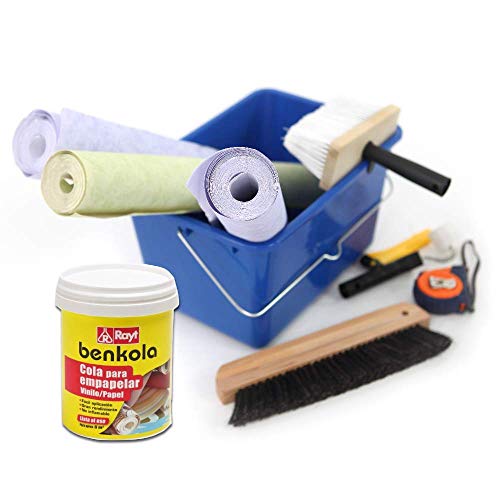 Rayt 1760-23 Benkola Cola para empapelar. Lista al Uso Pintado o Vinilo con Dorso de Papel o Tejido, 5kg