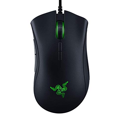 Razer DeathAdder Elite - Ratón (Mano Derecha, Óptico, USB, 16000 dpi, 450 pps, Negro)