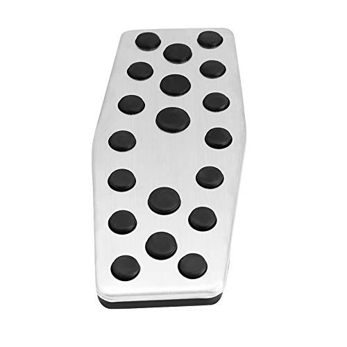 Rbaotech Acero Inoxidable + Caucho de Silicona 2 Uds Transmisión Automática Pedal de Freno de Coche Cubierta de Pedal Antideslizante para Ch/Evrolet Cruz