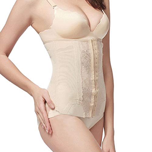 REALDE Mujer Corset Reductor Adelgazante Mujer Fajas Reductoras Adelgazantes para Body Mujer Fajas Cómodas y Ligeras Abdomen con Gancho cómodo Body Reductor Shapewear