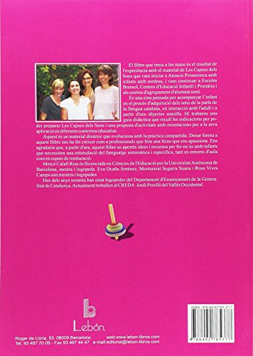 Recursos i activitats per a l'adquisició dels sons de la parla en infants.: Les capses dels sons