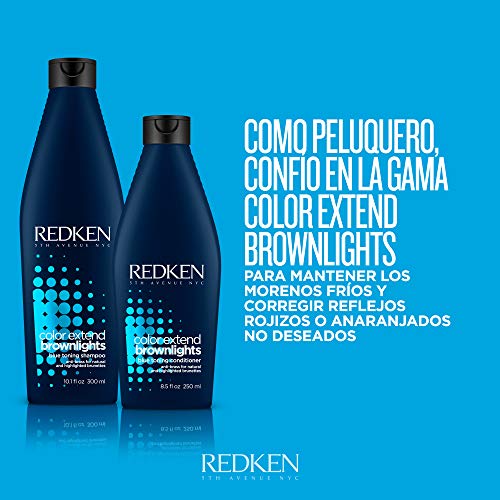 Redken Acondicionador Brownlights para cabellos morenos - 250 ml