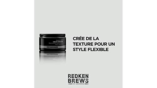 REDKEN Brews Mens Maneuver crema para el cabello Hombres 100 ml (Fijación, Suavizante, 1 pieza(s) Cazuela)