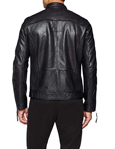 Redskins Trust Casting Chaqueta, Negro, L para Hombre