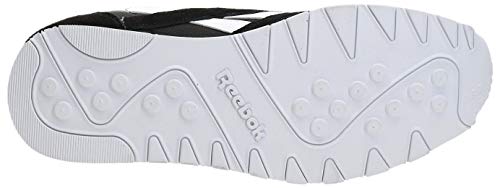 Reebok Classic Nylon Zapatilla de Running Hombre, Negro (Black / White), 41 EU