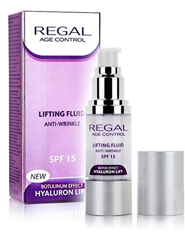 Regal Age Control Fluido Anti-Arrugas, SPF 15, Botolinum Effect, Lifting Hialuronico
