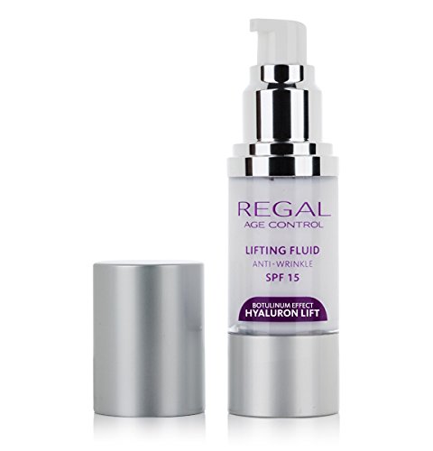 Regal Age Control Fluido Anti-Arrugas, SPF 15, Botolinum Effect, Lifting Hialuronico