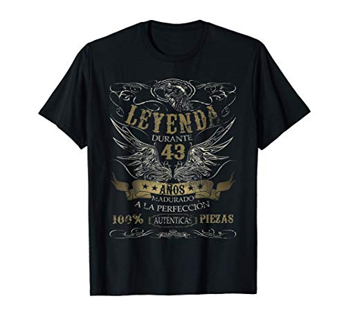 Regalo 43 cumpleaños hombres mujeres nacido en 1977 43 años Camiseta