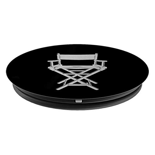 Regalo de silla de director para cineastas PopSockets Agarre y Soporte para Teléfonos y Tabletas