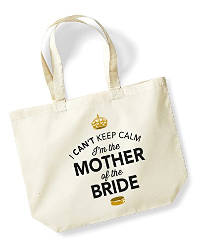 Regalo para la madre de la novia, bolso para la madre del novio, bolso, recuerdo para madre de la novia, madre de la novia, tela, natural, large