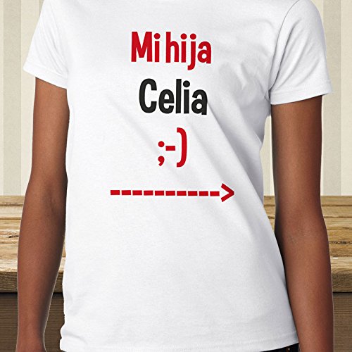 Regalo Personalizable para Madres: Pack de Camiseta para mamá + Camiseta para Hijo/a o Body para bebé 'Mi mamá' Personalizados con Sus Nombres