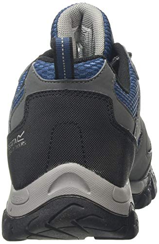 Regatta Holcombe Iep Low Rise Hiking Boot, Zapatillas de Senderismo para Hombre, Gris (Granite/Blue Wing Qy4), 39 EU