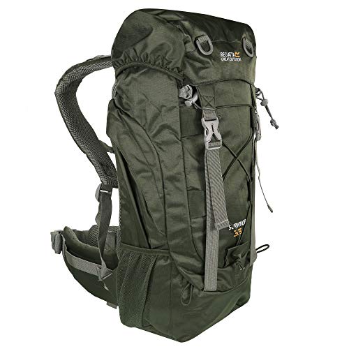 Regatta - Mochila de 35 litros modelo Survivor III (One Size) (Caqui oscuro)