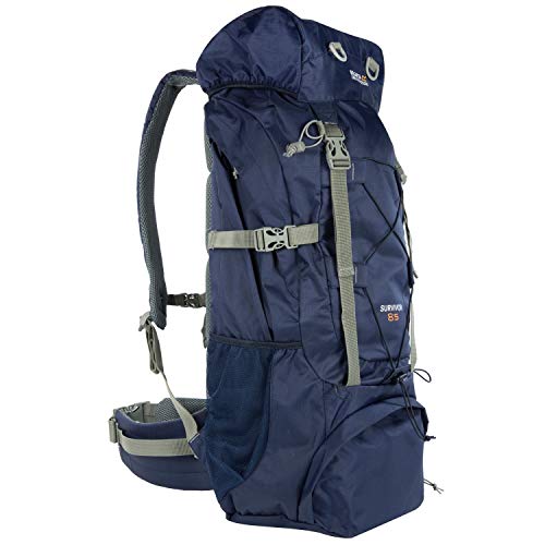 Regatta - Mochila de 85 litros modelo Survivor III (Talla Única/Negro)