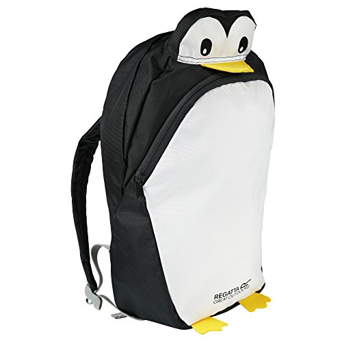 Regatta - Mochila modelo Zephyr de la colección Great Outdoors para niños (Talla Única) (Pingüino Ceniza)