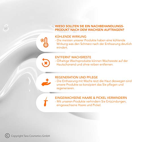 reinig endes After Wax aceite con aloe vera – Profesional de botella 500 ml