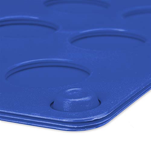 Relaxdays Doblar la Ropa 59 x 69 cm Toallas Azules Ropa Camisas Pantalones Ropa Camiseta Polo fácil de Usar