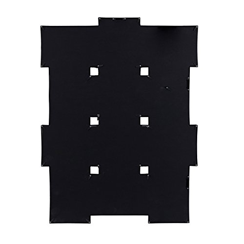 Relaxdays Marco de Fotos Múltiple para 12 Fotografías, Negro, 60.5x47.5x3.5 cm