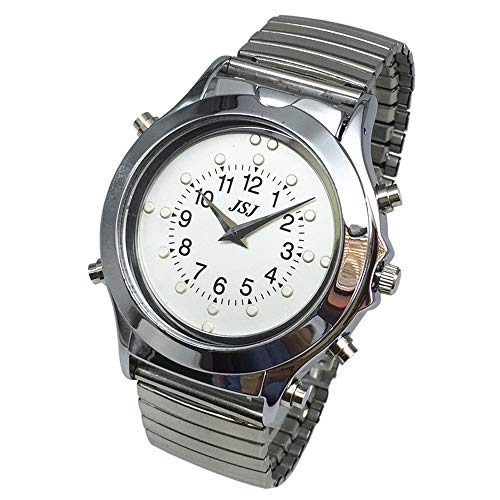 Reloj de Pulso con Marcas en Braille para Táctil y Voz En Español