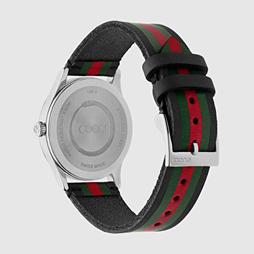 Reloj Gucci YA1264079 Negro Acero 316 L Unisex