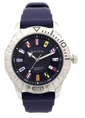 Reloj náutico para hombre con banderas náuticas NAPN06002