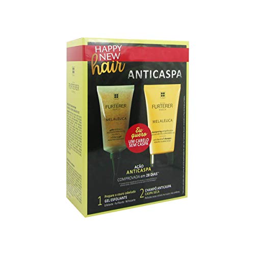 Rene Furterer Melaleuca Pack Gel Exfoliante 75ml + Champú Seco Anticaspa 150ml