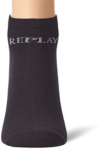 REPLAY Sneakers Calcetines informales, Black/Castelrock, 39/42 para Hombre