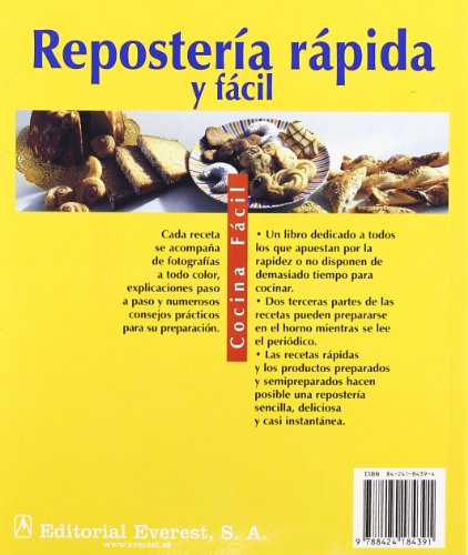 Repostería rápida y fácil (Cocina fácil)